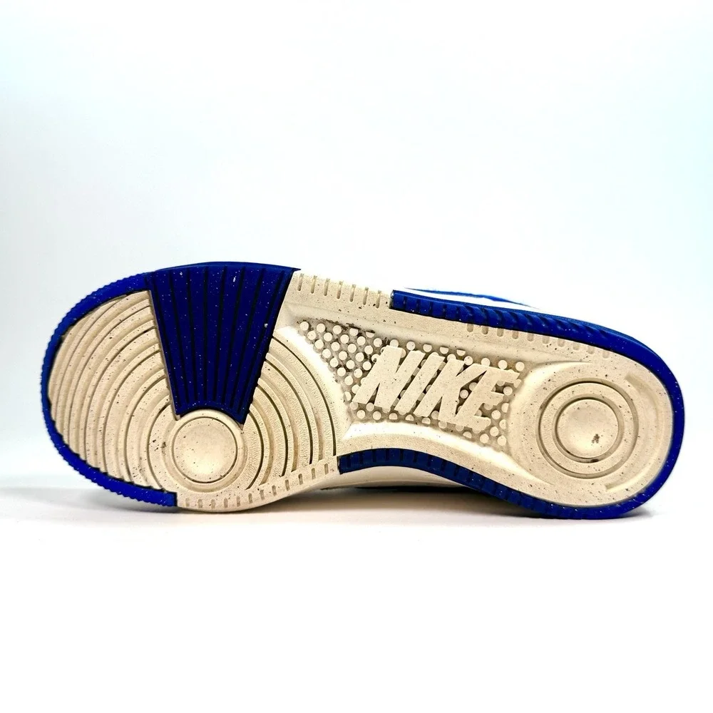 Nike Court Vision Low Next Nature GS White Blue DX9176-101 Size 6.5 Shoes